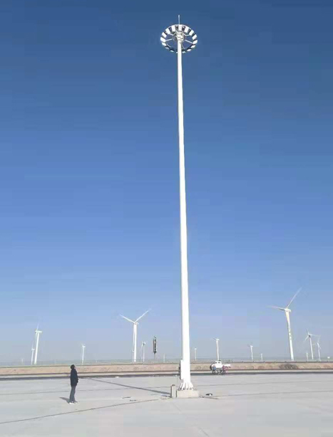 瓜州高速路服务区和静高杆灯项目