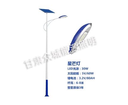 和静爆款太阳能路灯