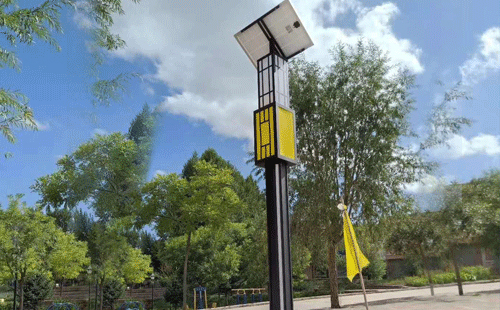 和静智慧路灯安装